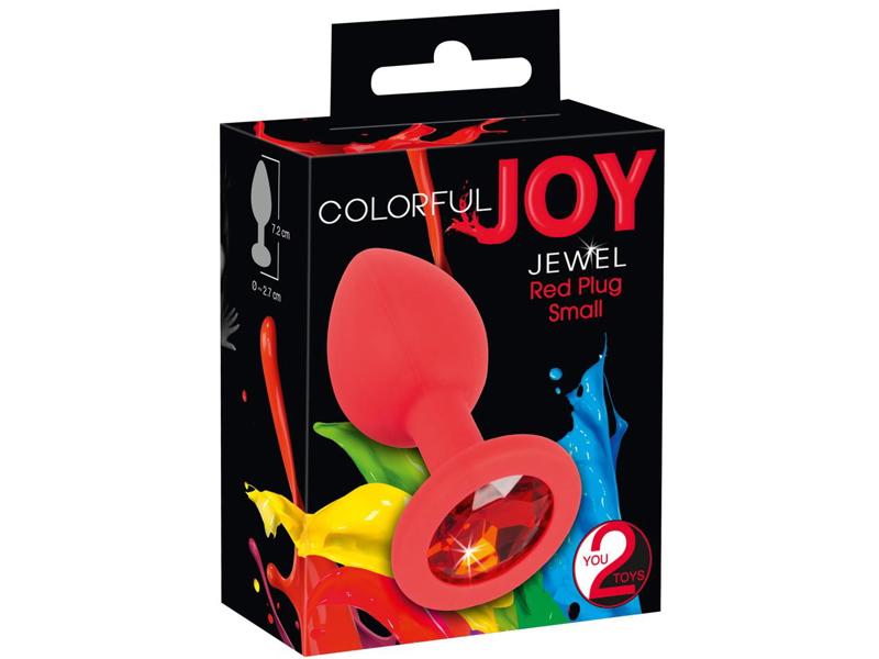 JOY Jewel Red Plug Small
