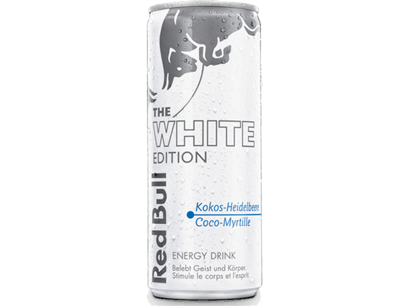 Red Bull White Edition Kokos-Heidelbeere 250ml