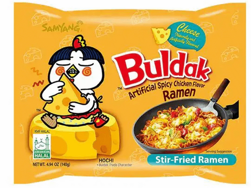 Buldak Cheese Hot Chicken, 140g
