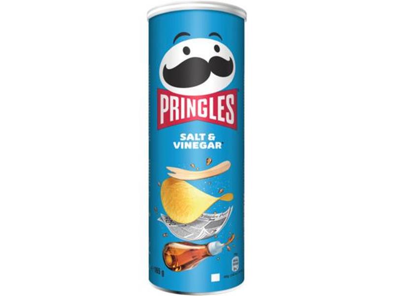 Pringles Chips Salt & Vinegar, 165 g