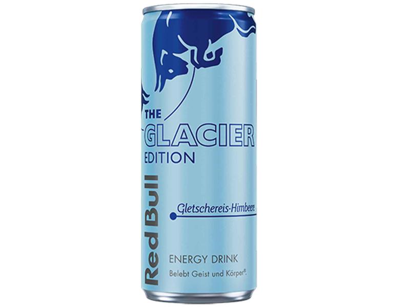 Red Bull Gletschereis-Himbeere The Glacier Edition, 250ml