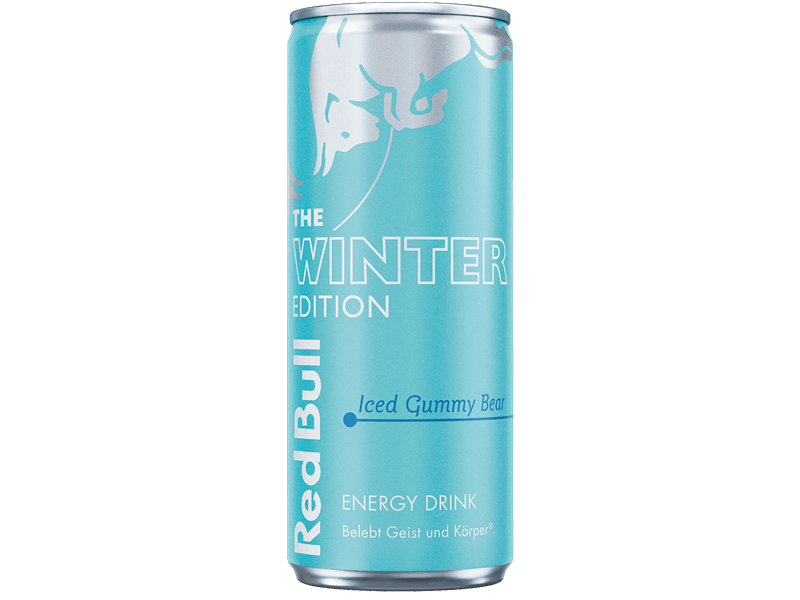 Red Bull Winter Edition Iced Gummy Bear Energy Drink, 250ml