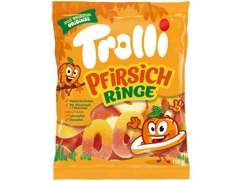 Trolli Pfirsichringe, 150g