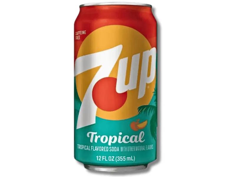 7UP Tropical, 355ml