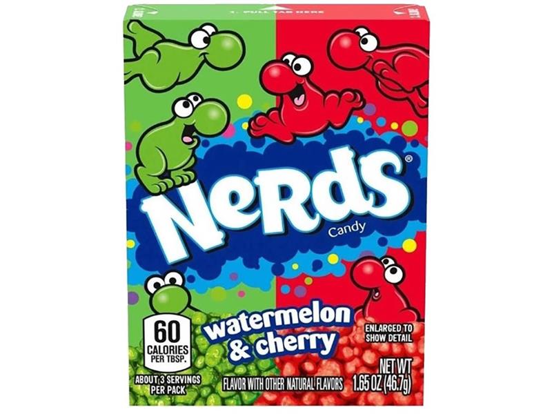 Nerds Watermelon & Cherry, 46g